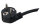 Anschlußkabel m. Stecker 1,5 m länge 3 x 0,75mm² Schwarz