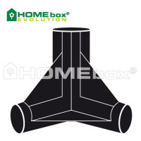 Homebox Spare Parts 3 Wege Verbinder 22mm (4 Stück)