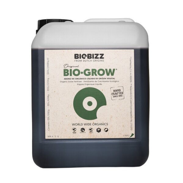 BioBizz Bio Grow Wachstumsdünger 5L