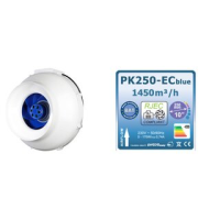 Prima Klima EC Ventilator Blue 1450m³/h 250mm Pa 750...