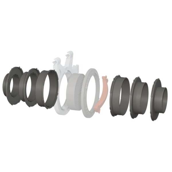 Secret Jardin Connector 100mm für Ducting Flange 16