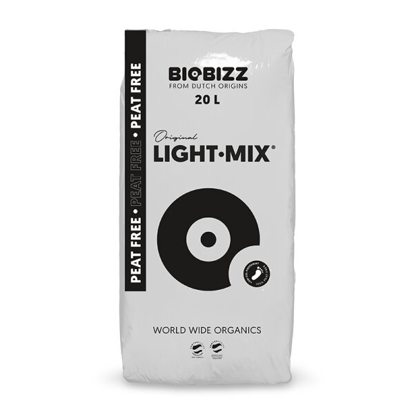 BioBizz Light Mix Peat Free Erde 20L - Torffrei