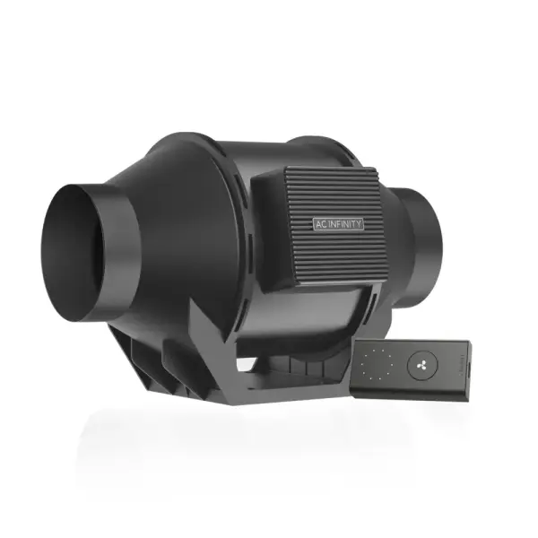 AC Infinity Cloudline A-Serie EC-Rohrventilator mit Drehzahlregler