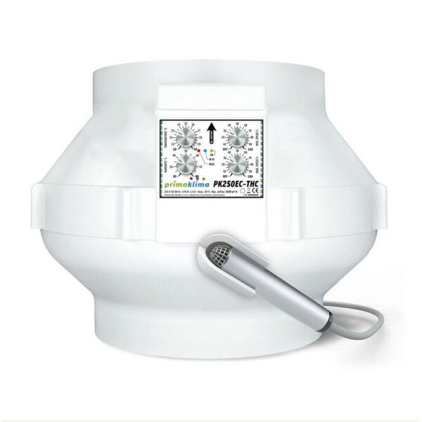 Prima Klima EC-THC Ventilator Temp&Hygro Control 1450m³/h 250mm