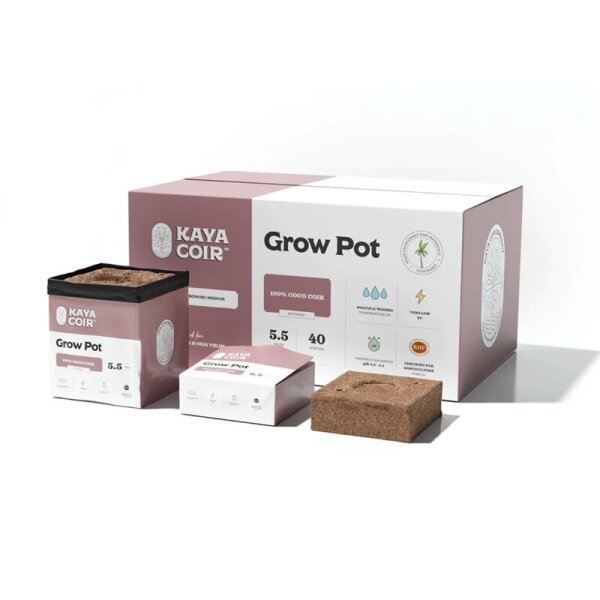 Kaya Coir 5.5" Grow Pot 4,73L