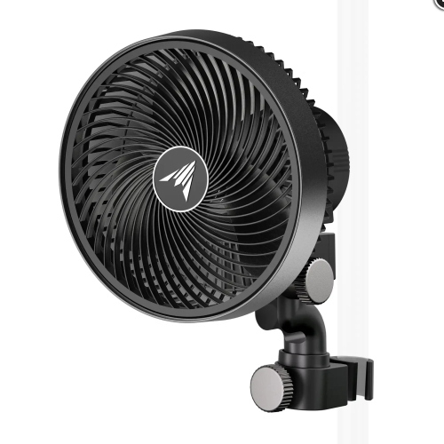 CLOUDRAY A6, Grow-Zelt-Clip-Ventilator 150 mm, EC-Motor, manuell schwenkba